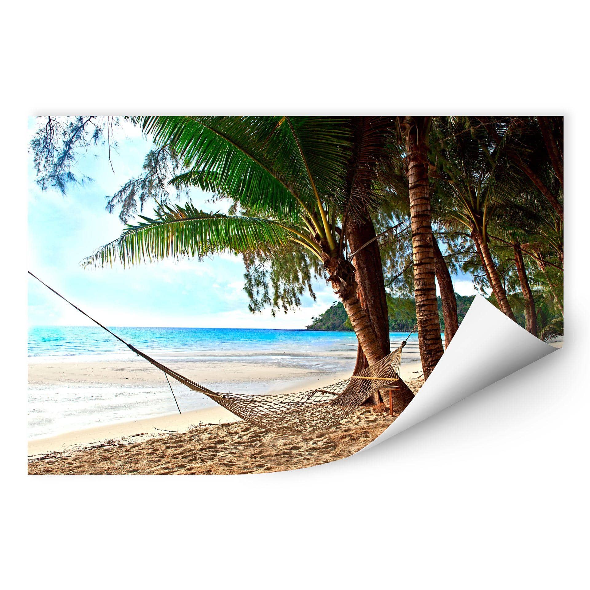 Poster autocollant - W - Hamac