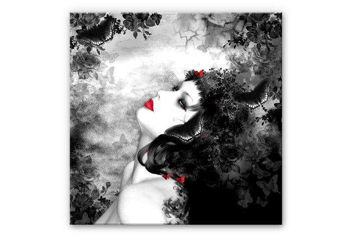 Tableau Forex - Image de papillon noir