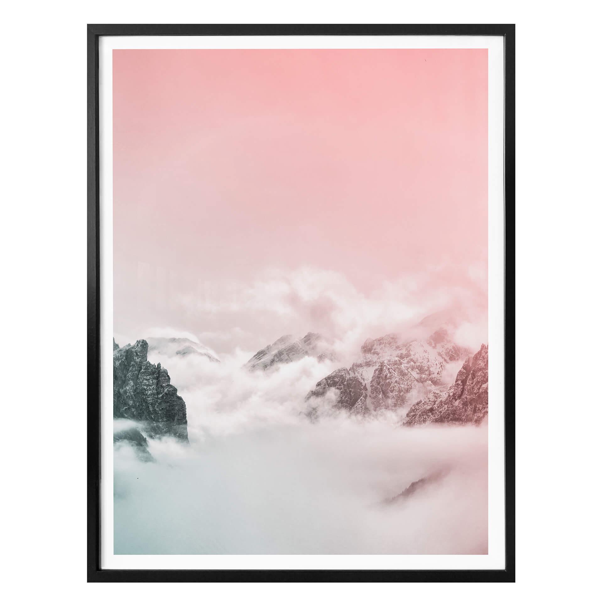 Póster Cielo rosa