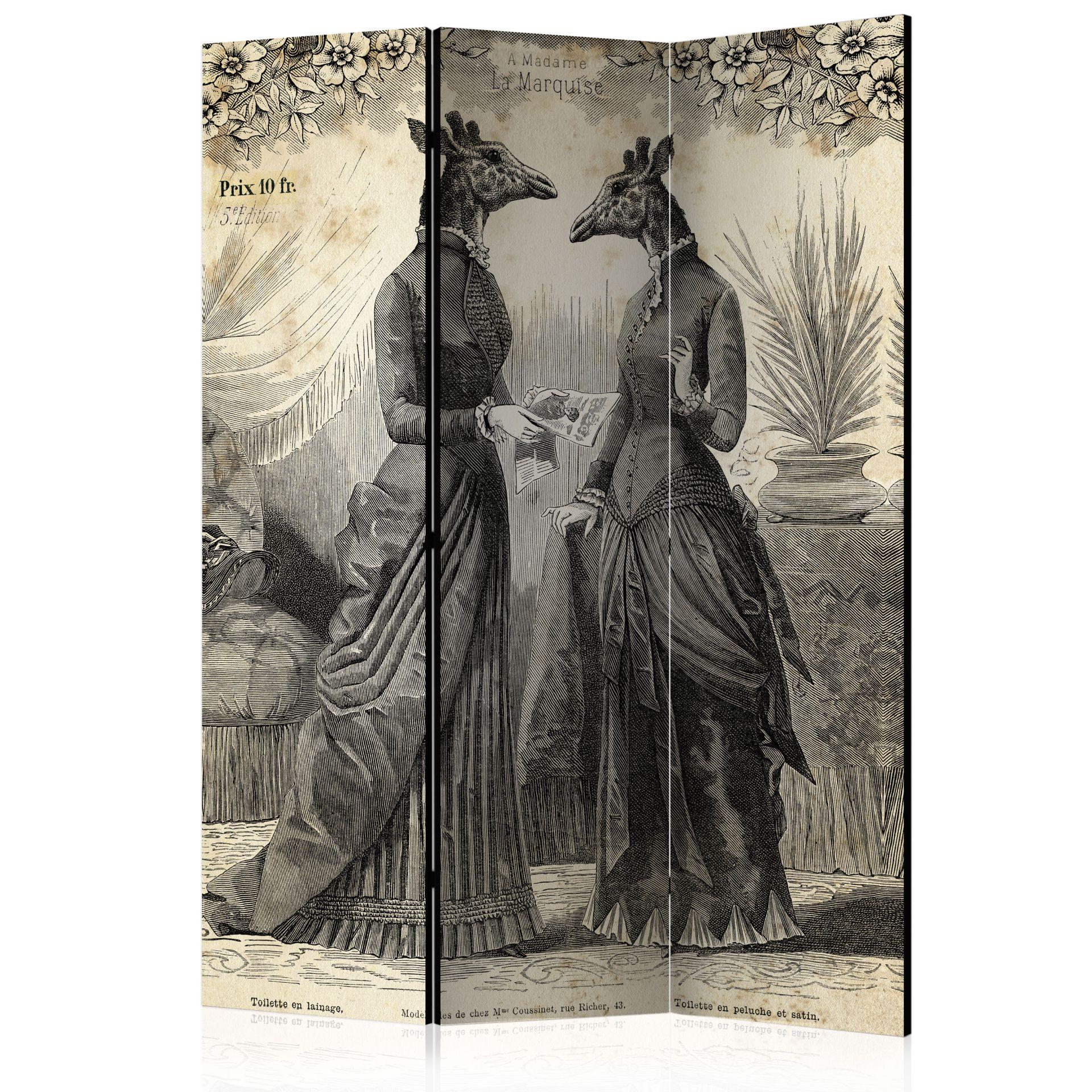 Screen room divider - Underholdning, 3-delt