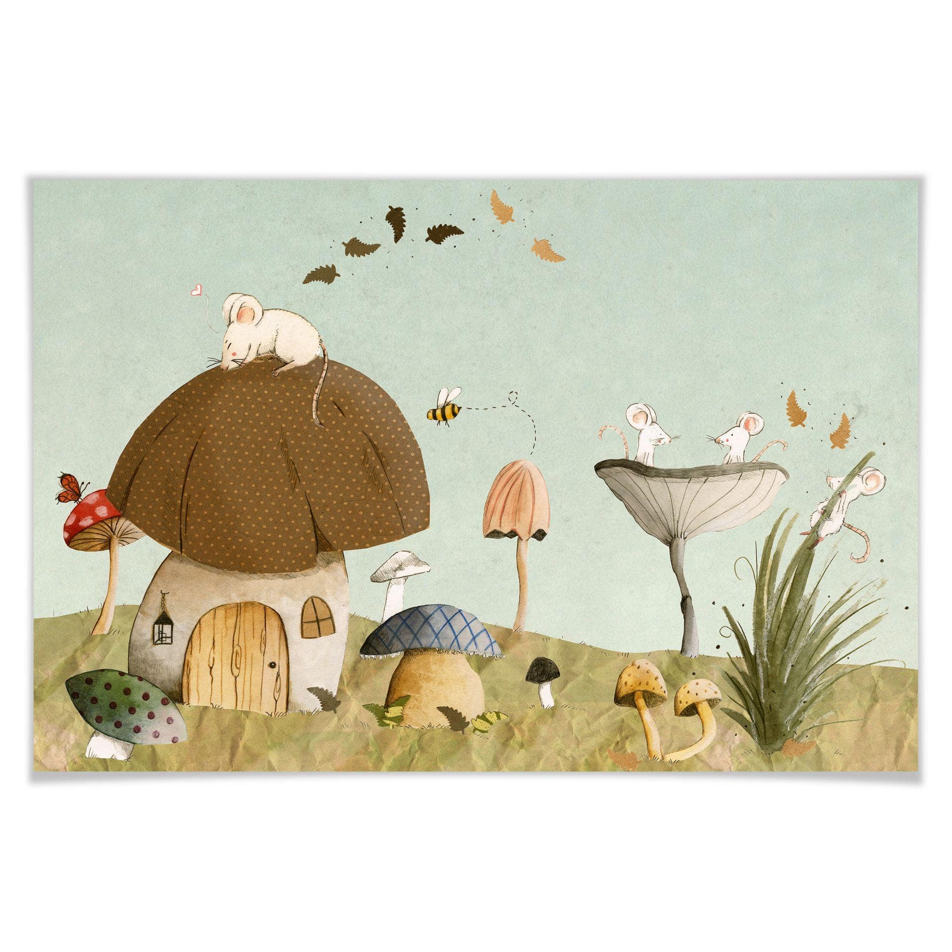 Poster - Loske - Jardin de souris