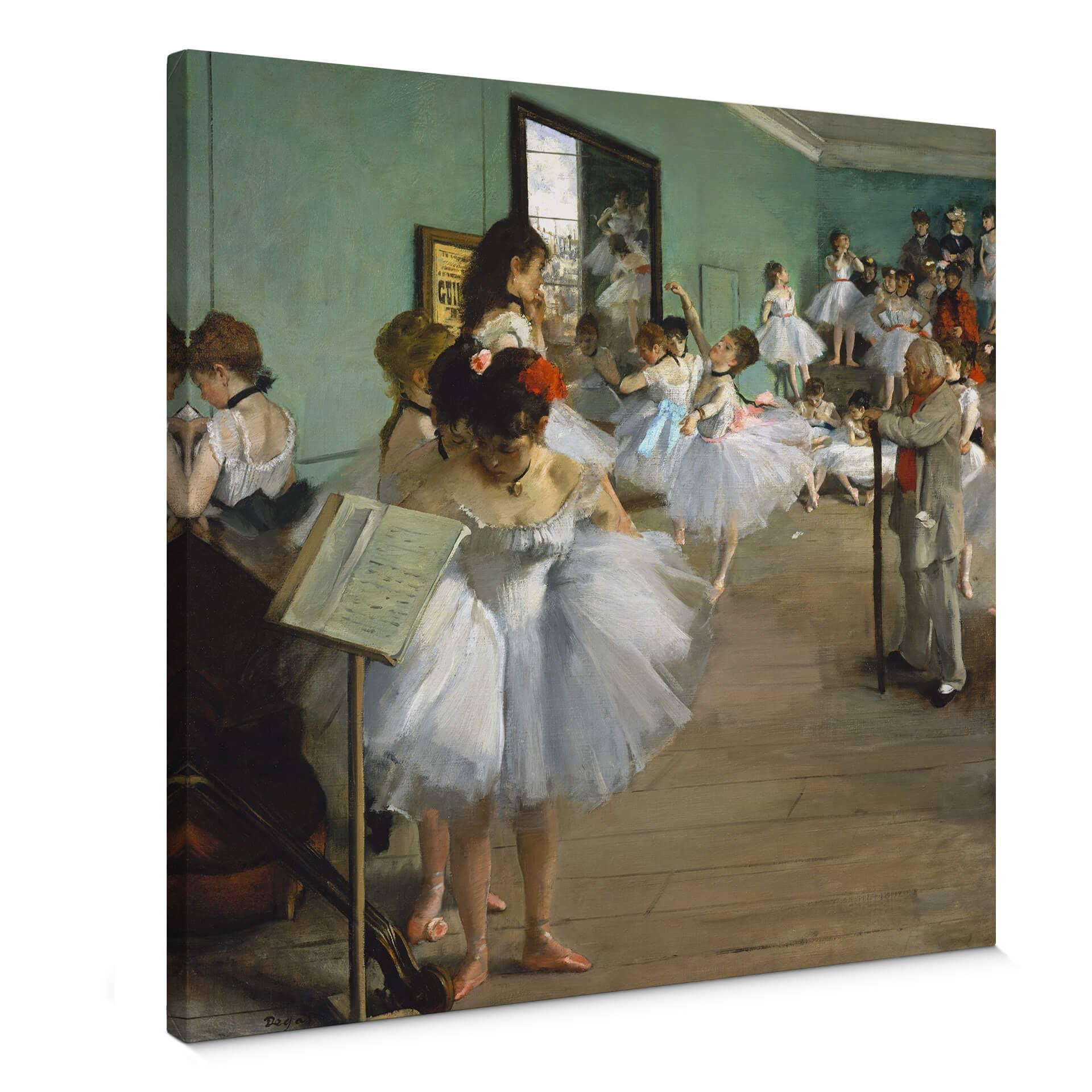 Lienzo Degas - La clase de baile