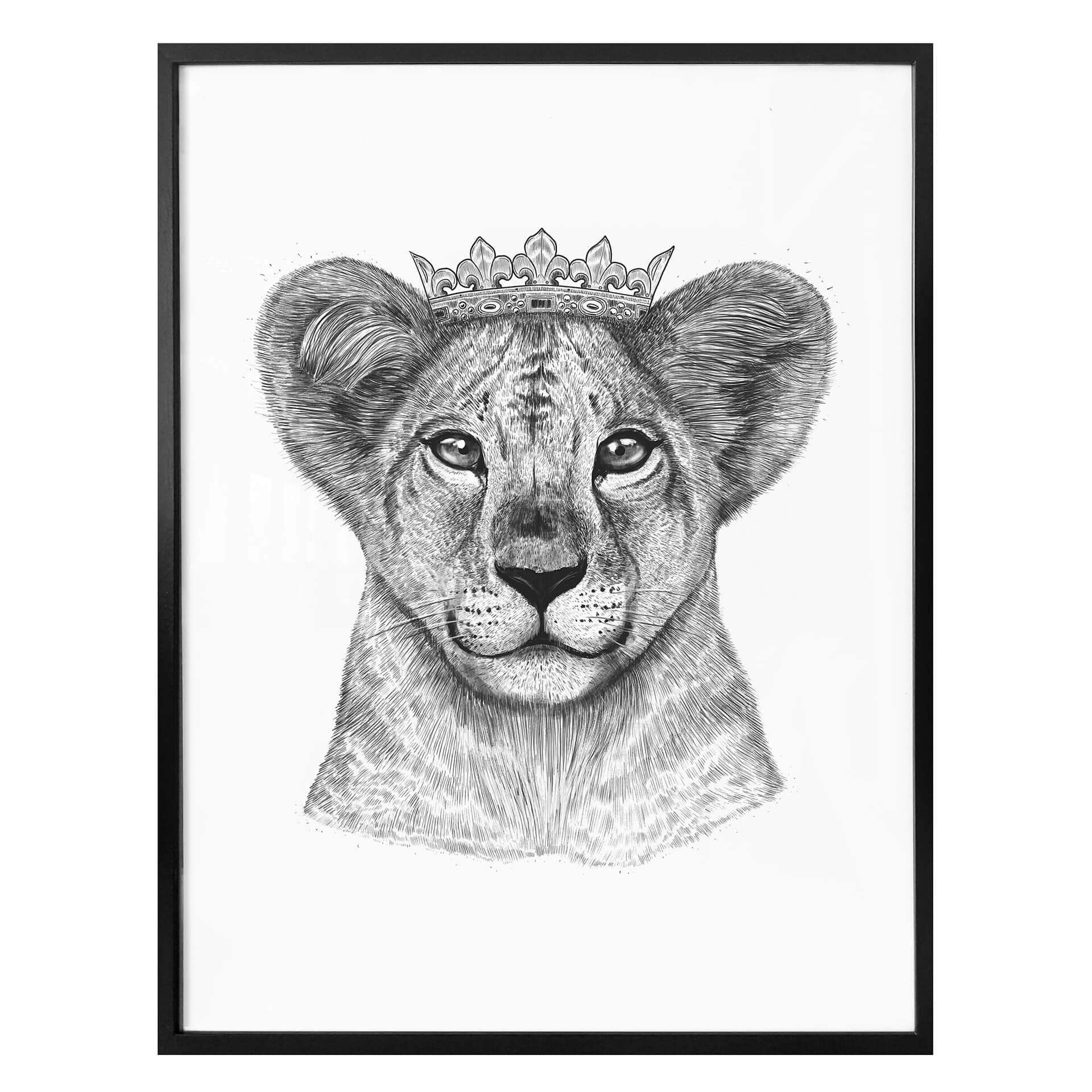 Plakat - Korenkova - The Lion Princess