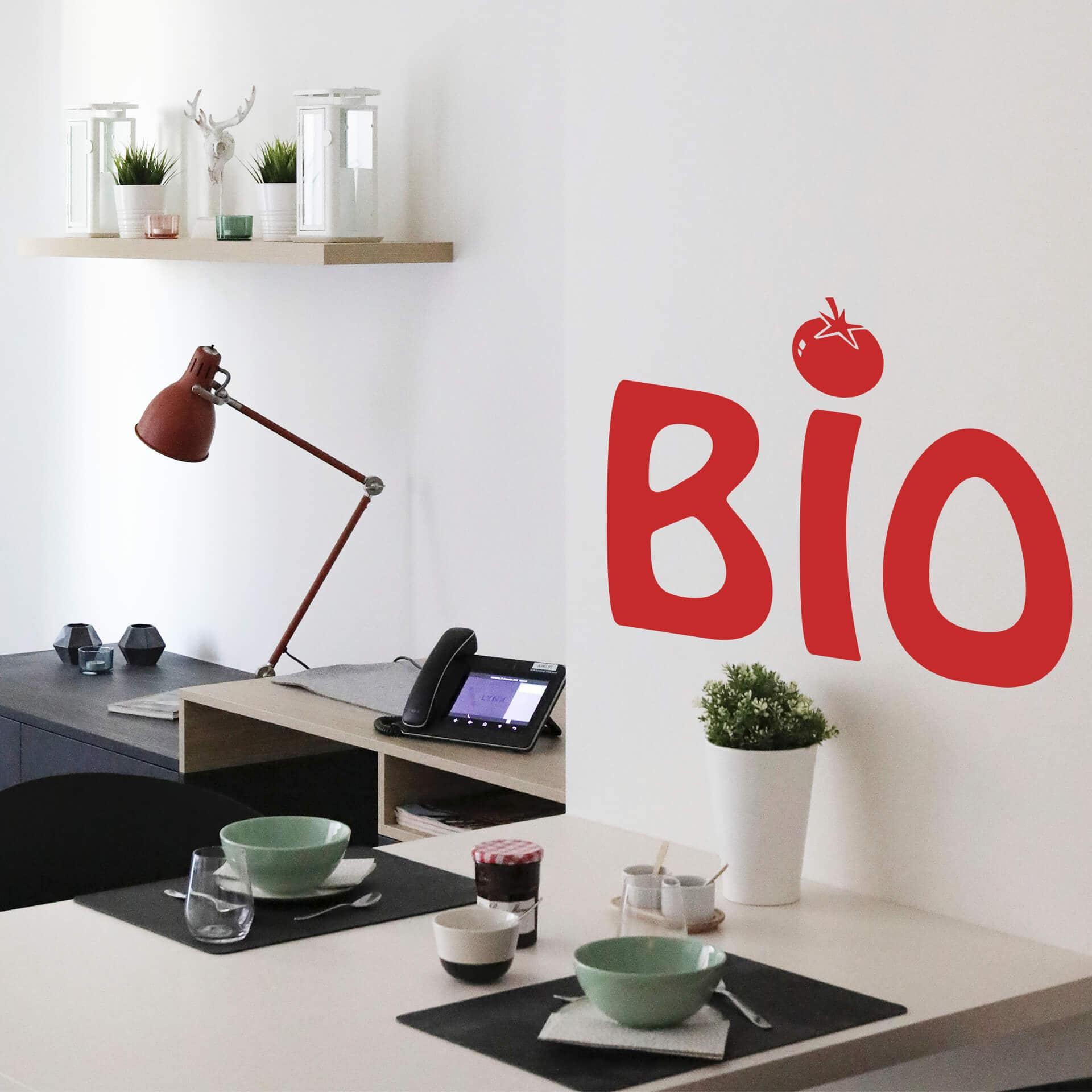 Sticker mural - Bio Tomate