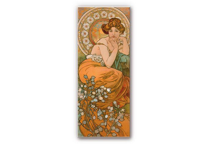 Tableau Forex - Mucha - Pierres précieuses : topaze