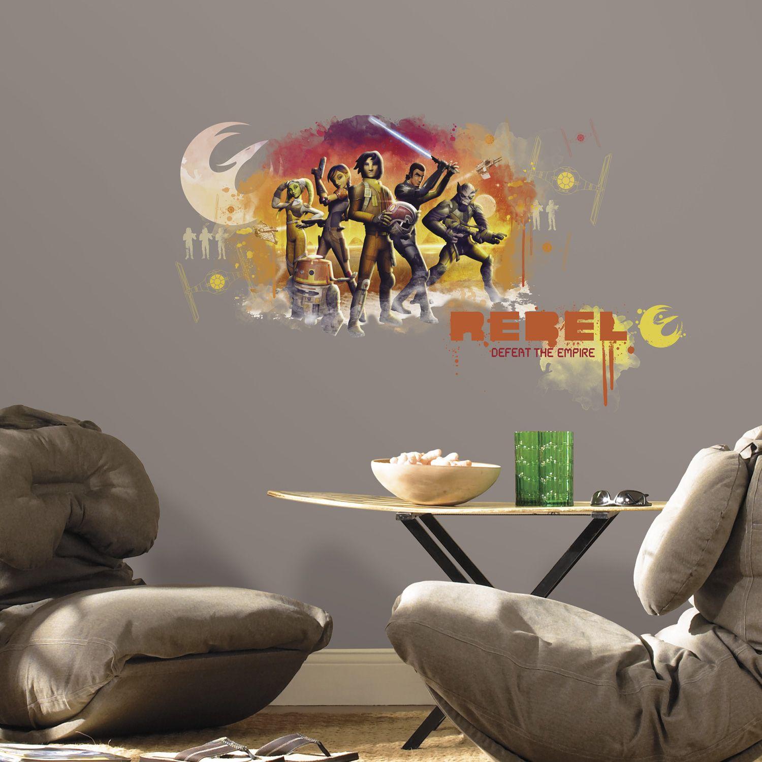 Wallsticker - Star Wars - Rebels