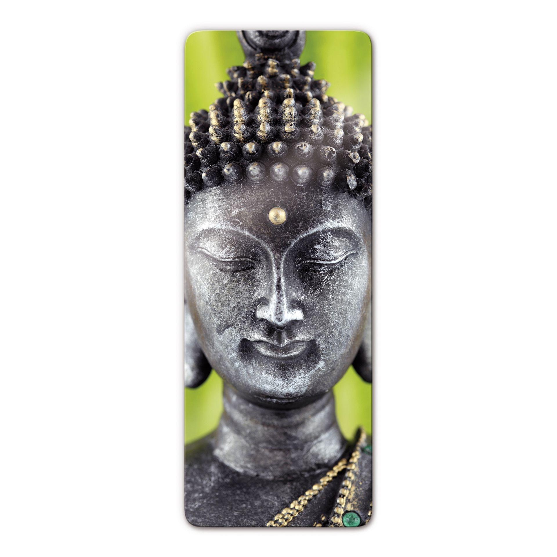 Tableau en verre - Green Buddha - Panorama