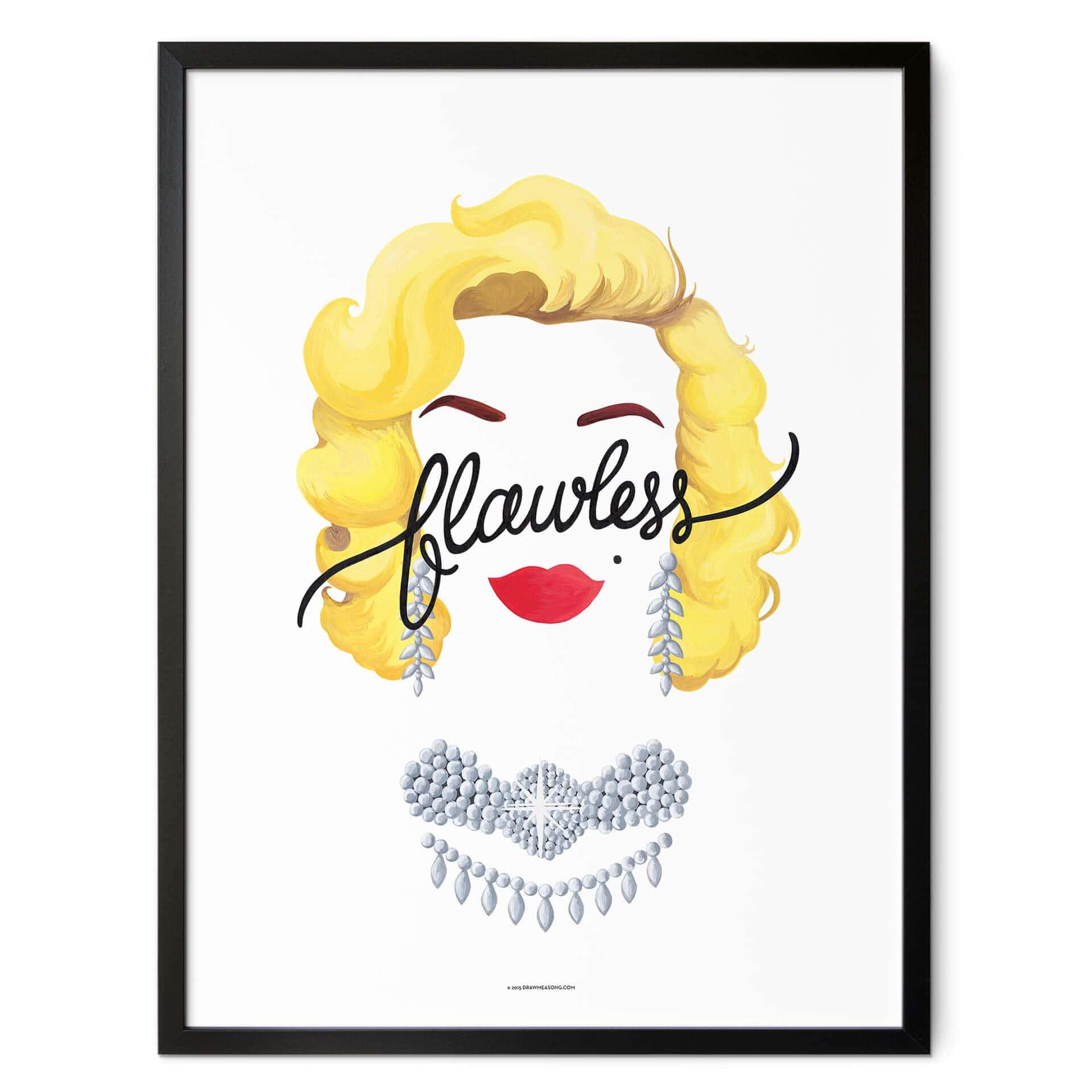 Póster Tohmé - Flawless Marilyn
