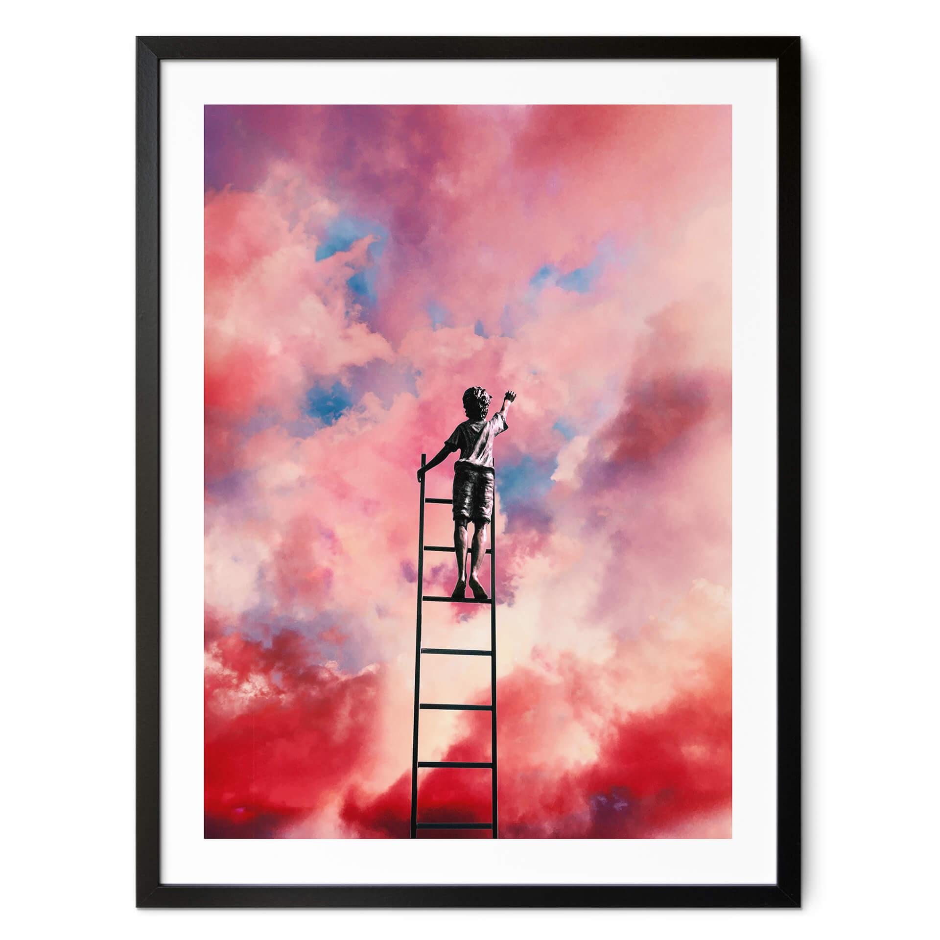 Póster pintor de nubes - Taudalpoi