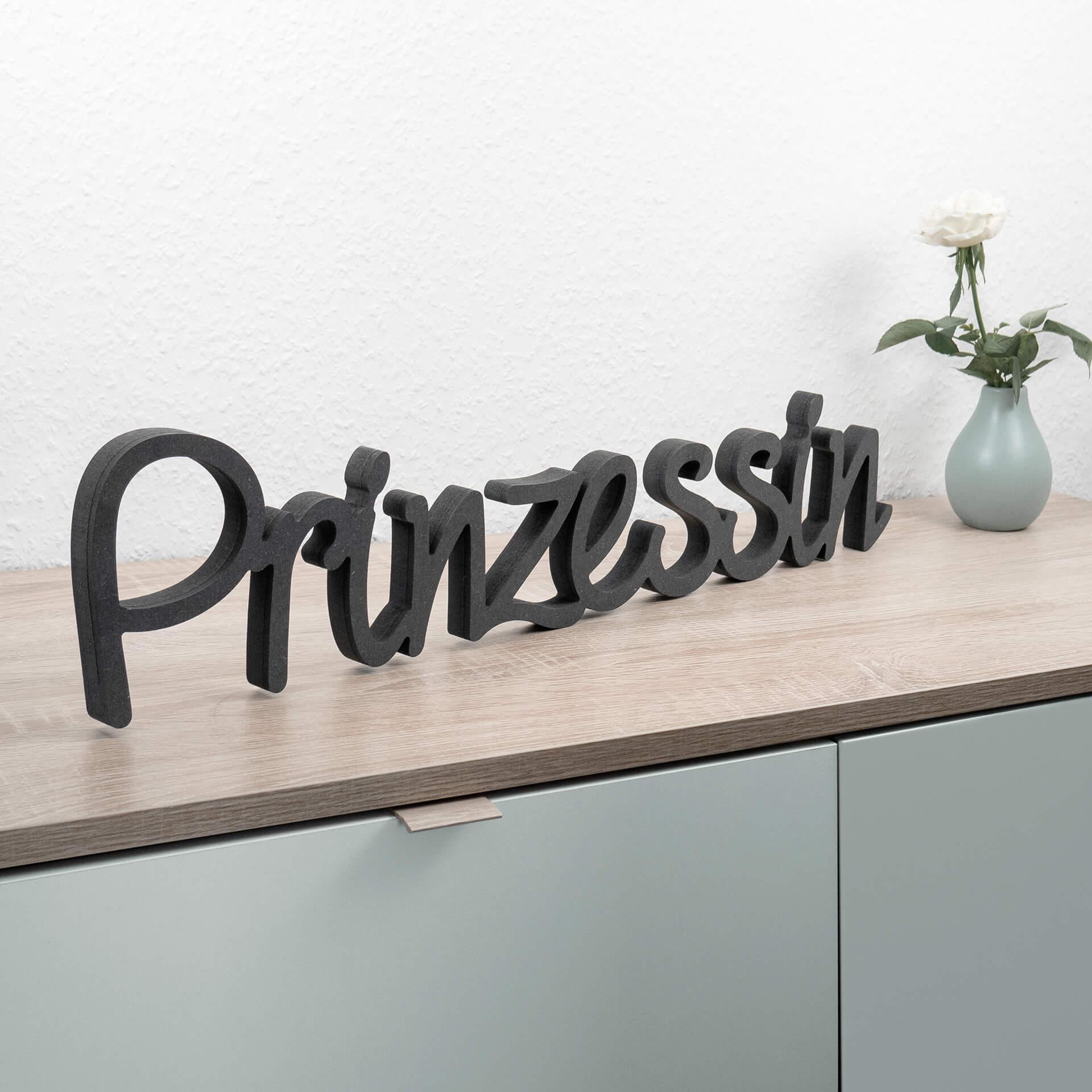 MDF bogstaver - Prinsessin