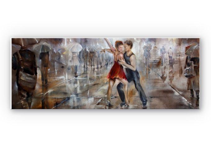 Wanddecoratie Schmucker - It's raining again - panorama