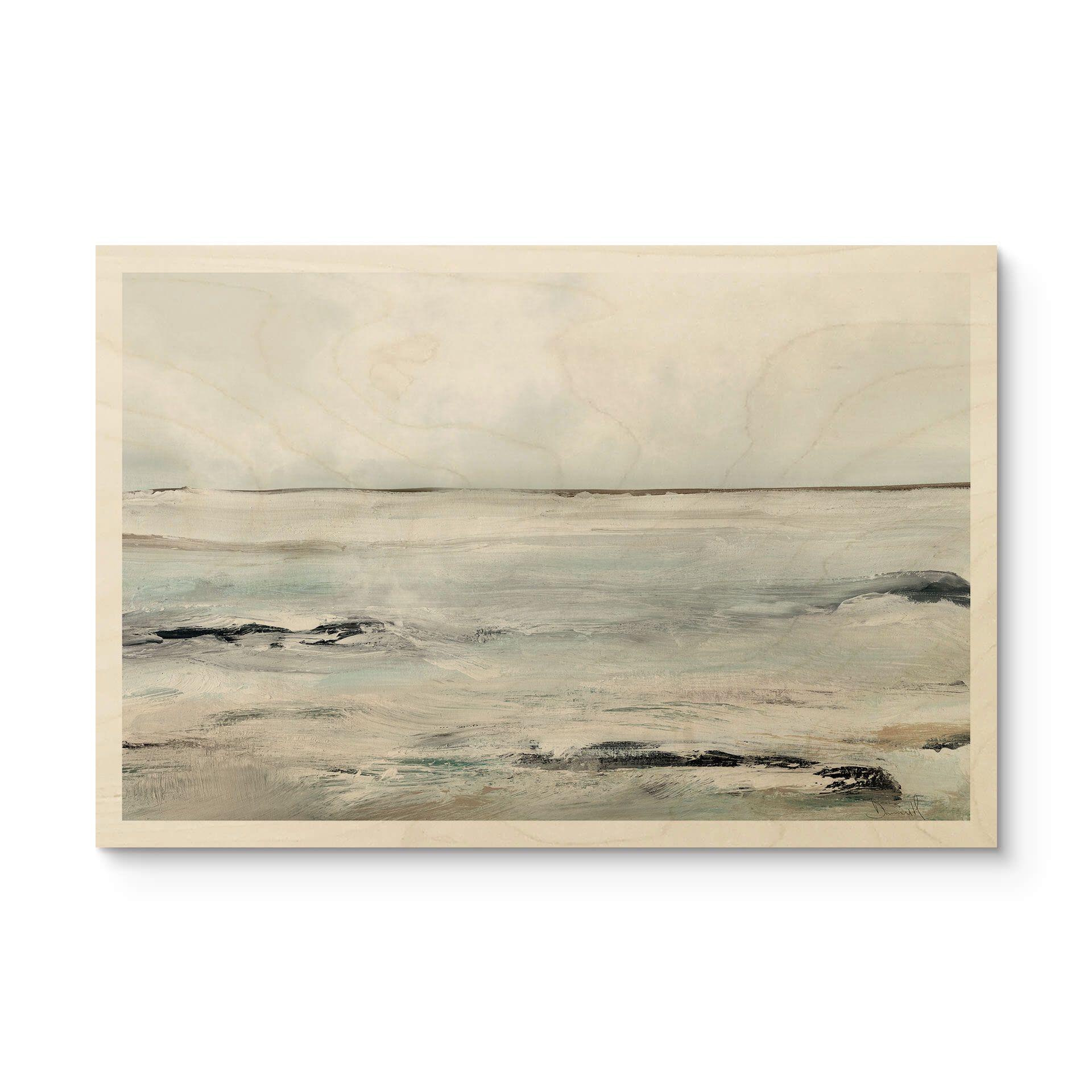 Cuadro de madera Olas en Sandy Bay - Hobday