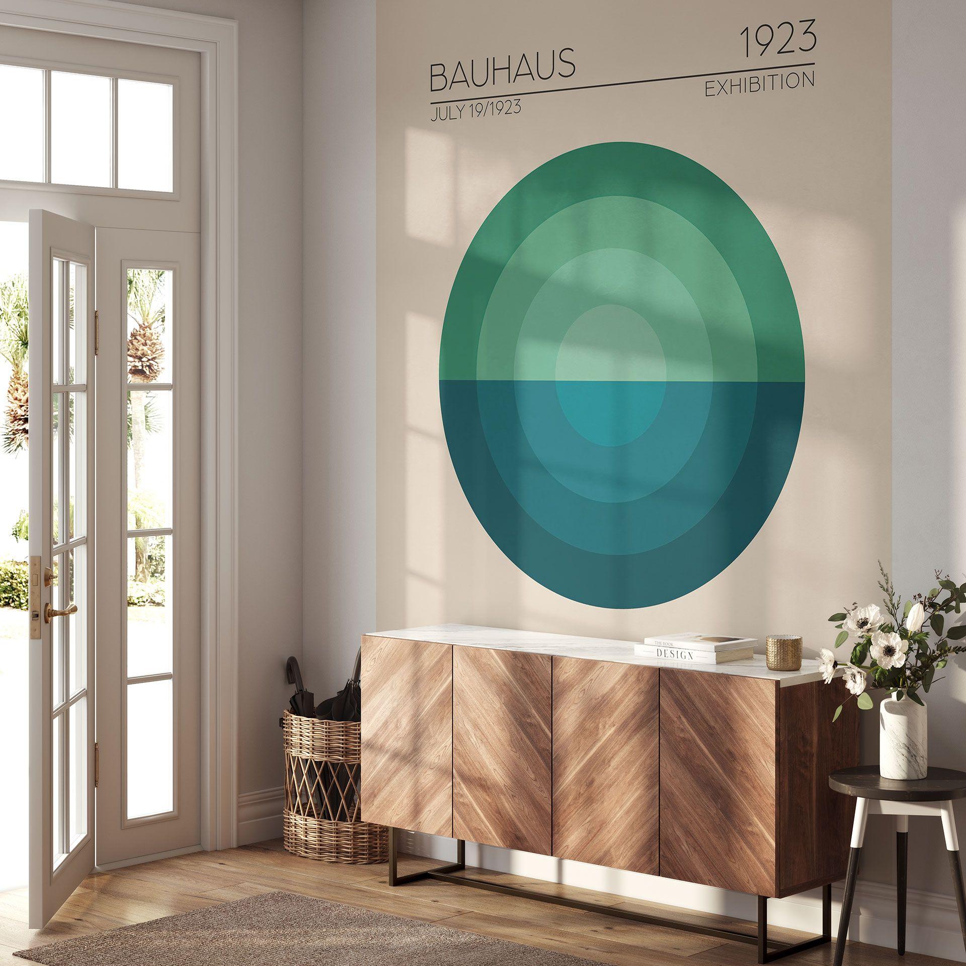Fotomural Bauhaus Mavi Daire - Tunaboylu