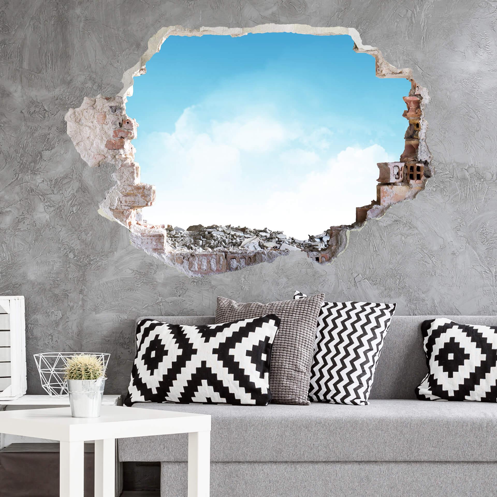 3D Wallsticker solskinsdag