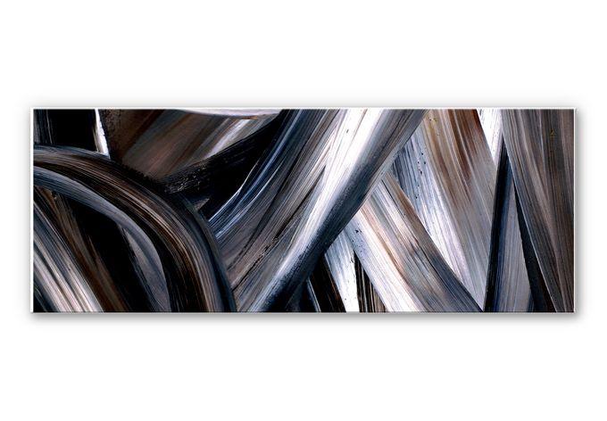 Tableau Forex - Niksic - Traits de peinture 02 - Panorama