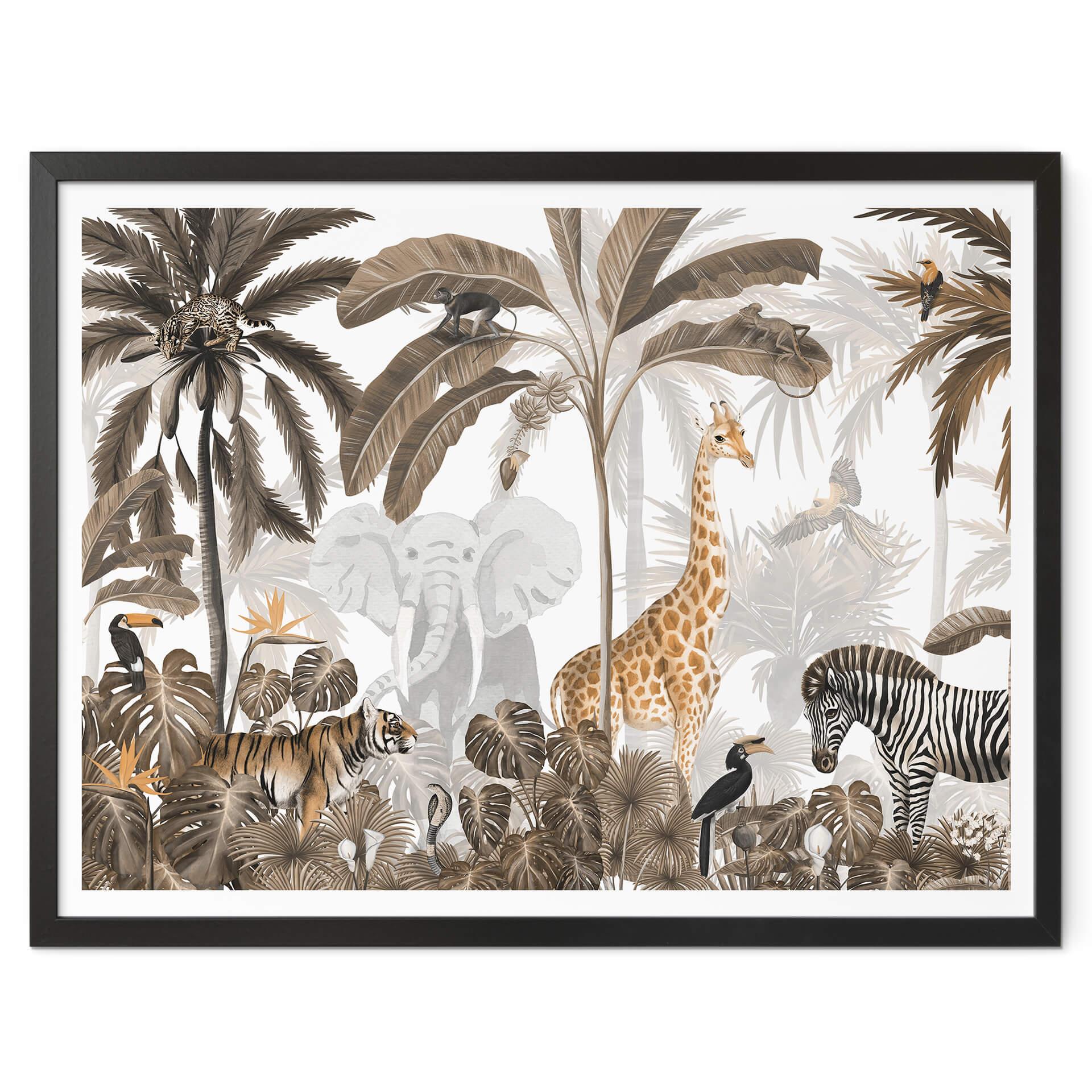 Plakat Kikki Belle - Jungle Jive