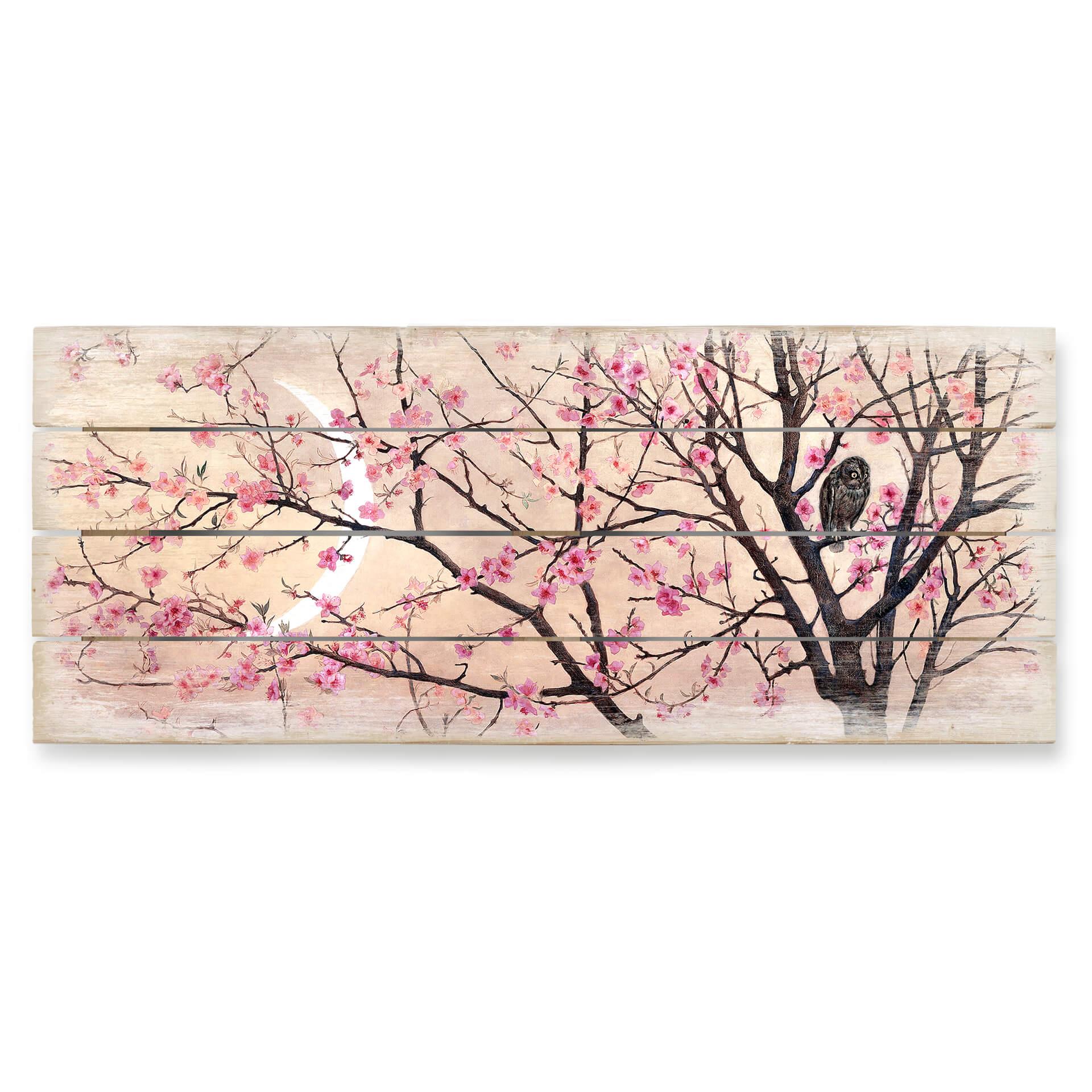 Stampa su legno Coleman - Primavera - panoramica