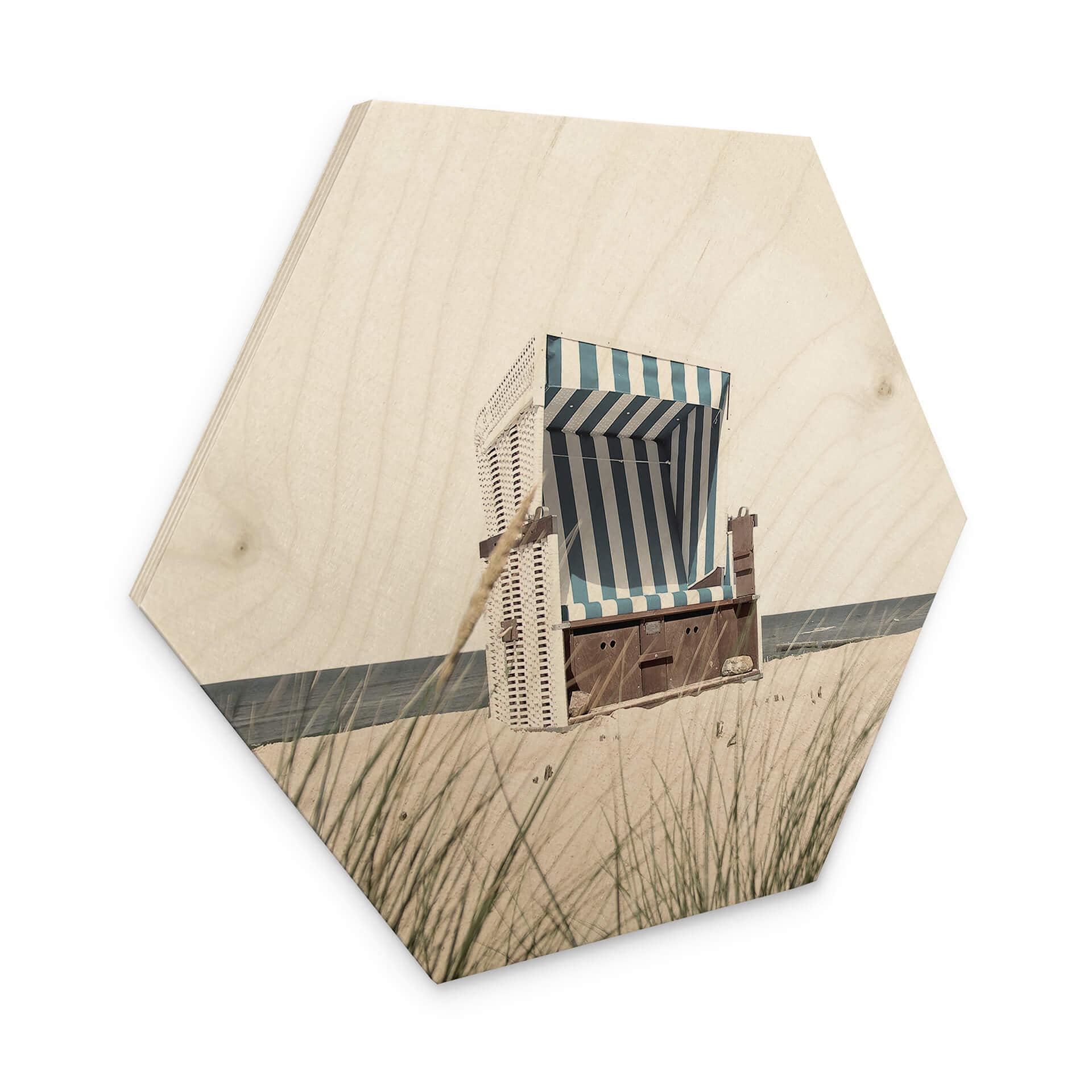 Hexagone - Bois Le bonheur insulaire au bord de la mer Baltique