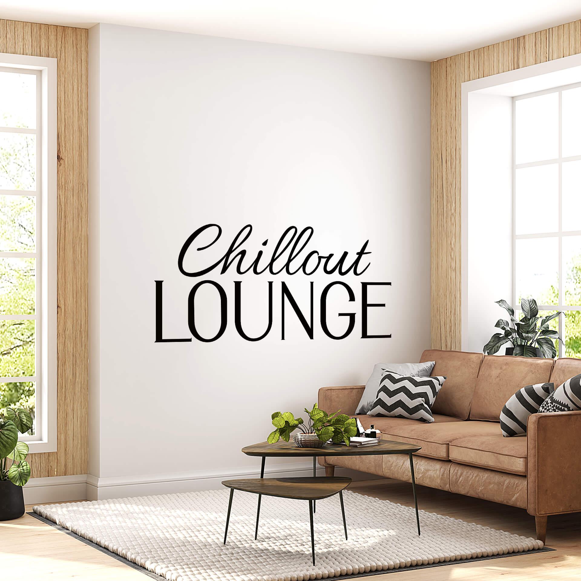 Wallsticker Chillout Lounge