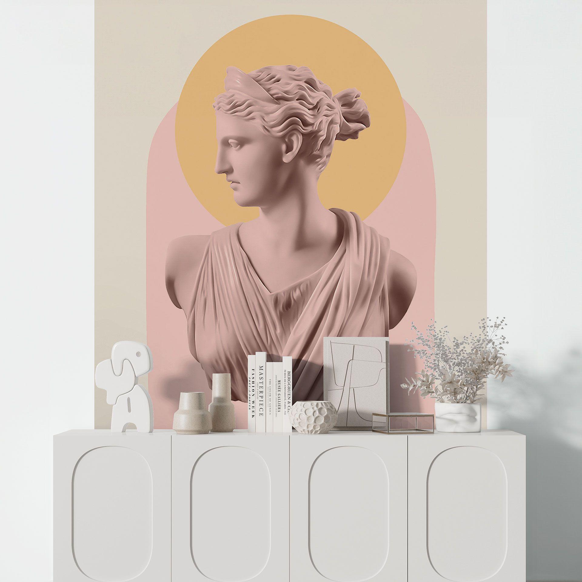 Estatua de la diosa Artemisa fotomural - Grace Digital Art