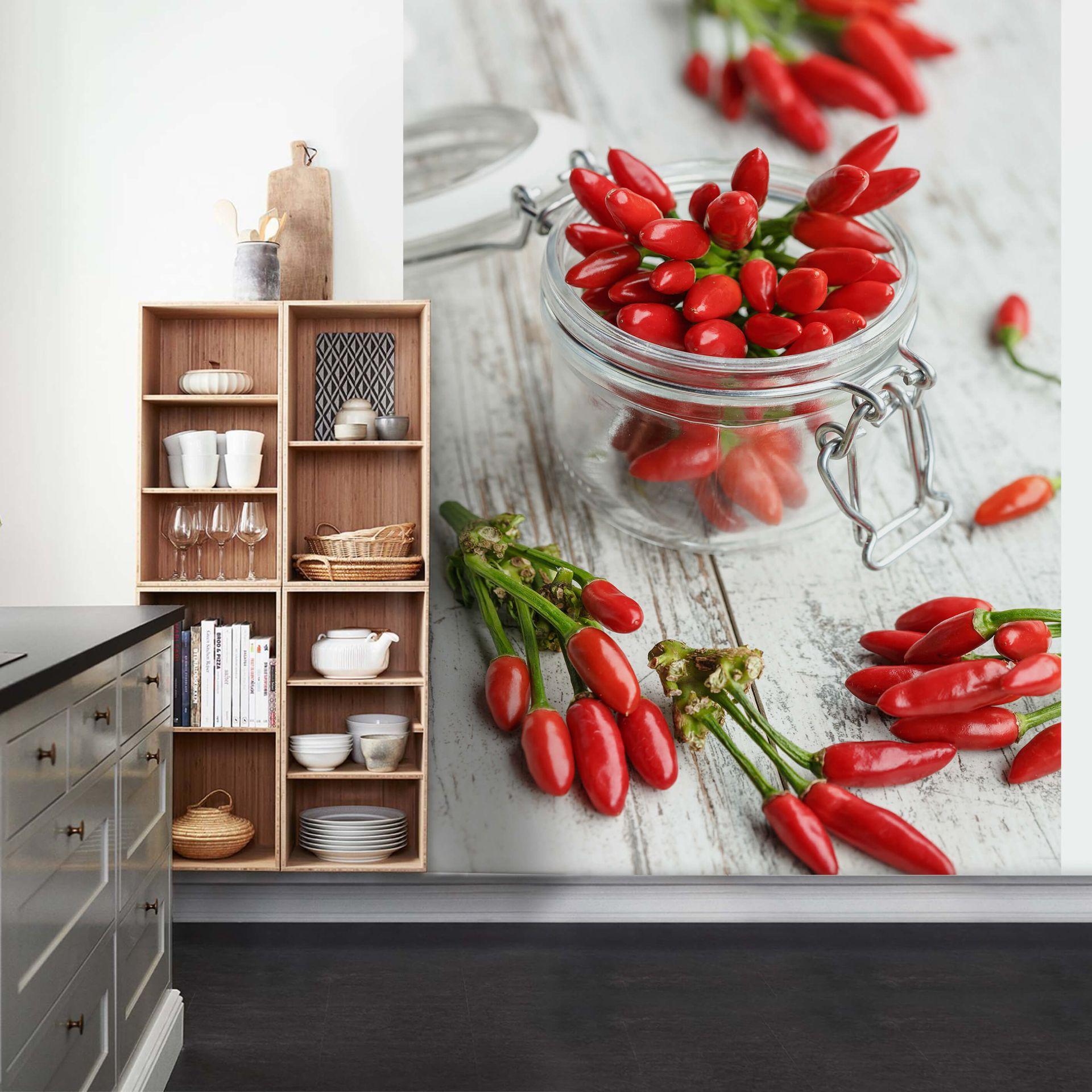 Fototapet Hot Chili - 192x260 cm