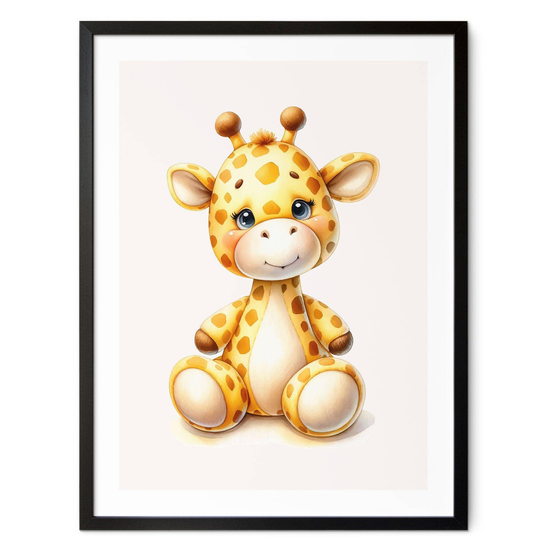 Póster infantil La pequeña jirafa - Magnusson