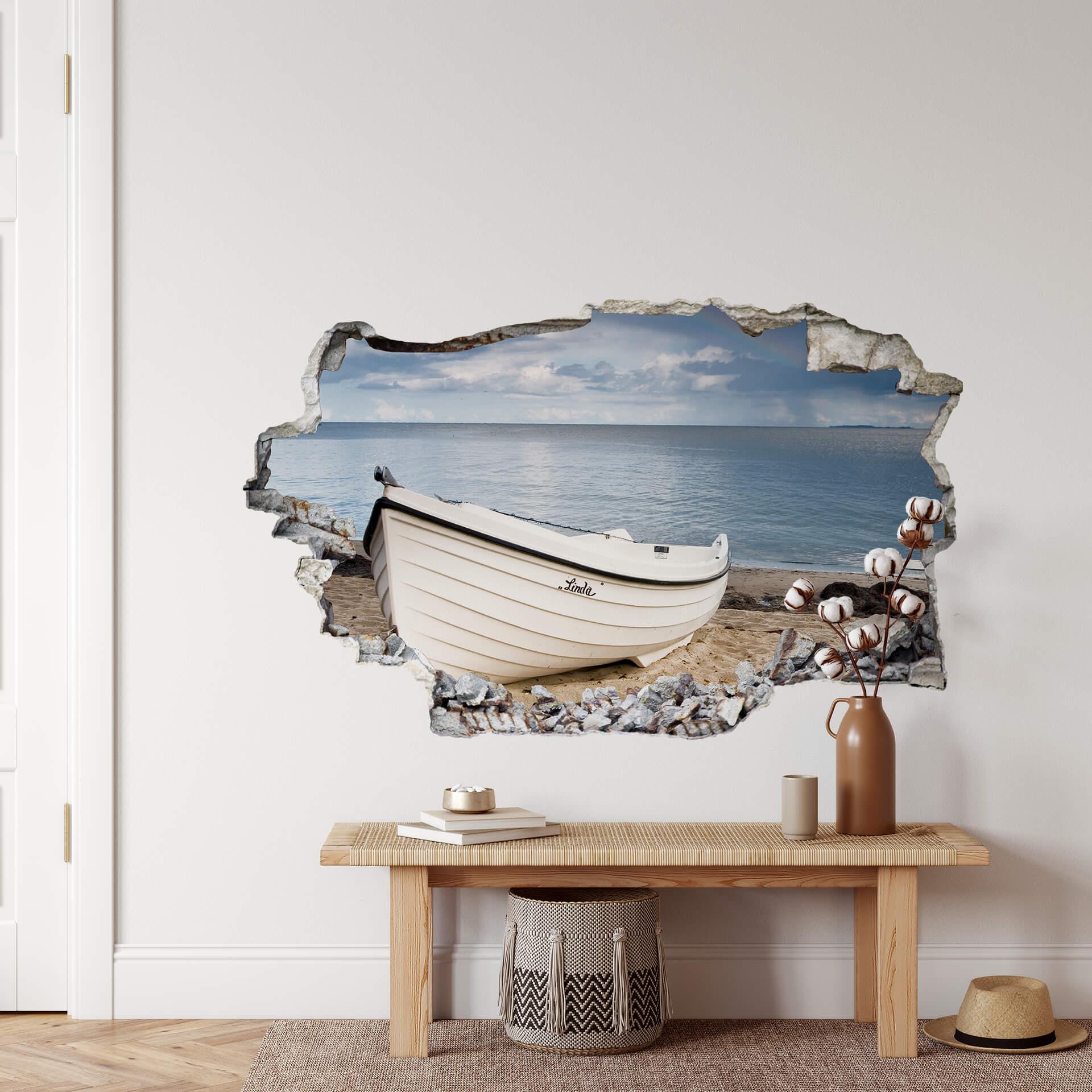 3D Wallsticker strandidyl