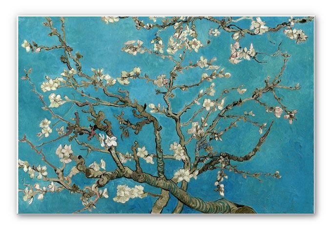 Wanddecoratie van Gogh - Amandelbloesem
