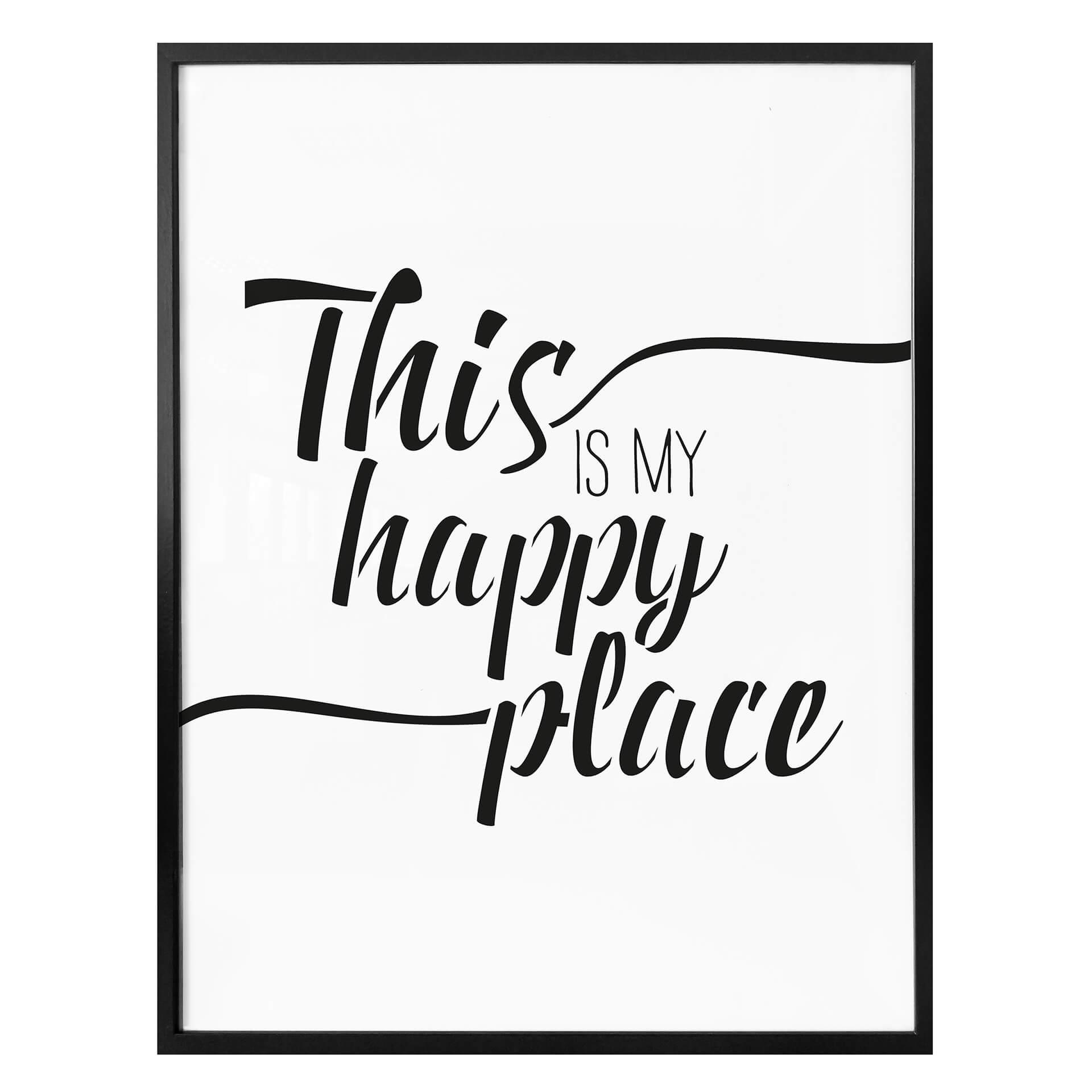 Plakat - This is my happy place