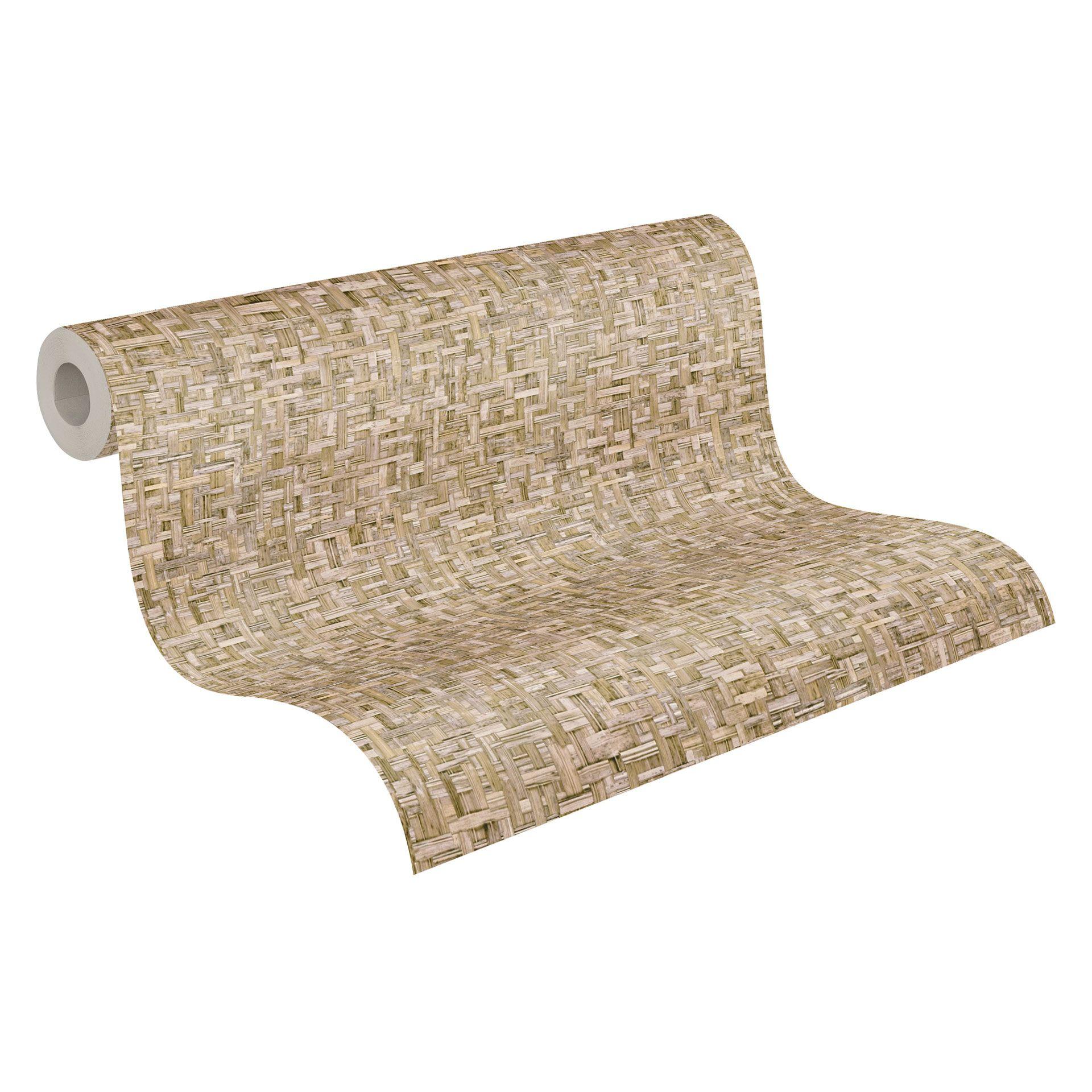Architects Paper Jungle Chic - Papier peints effet bois, brun