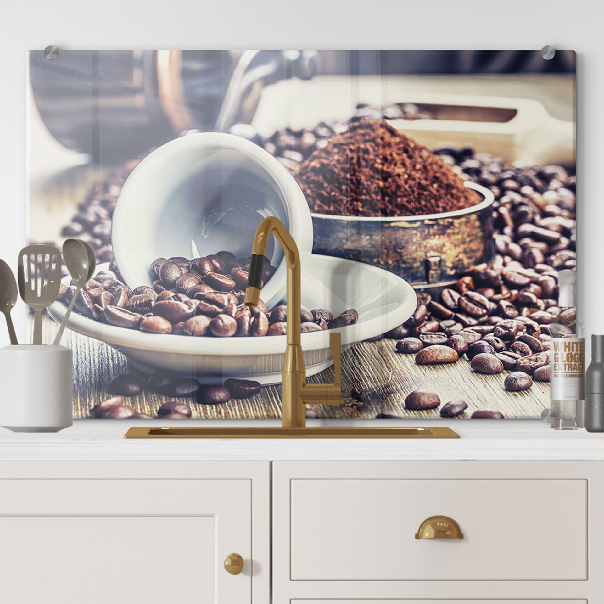 Kaffedrøm  - stænkplade