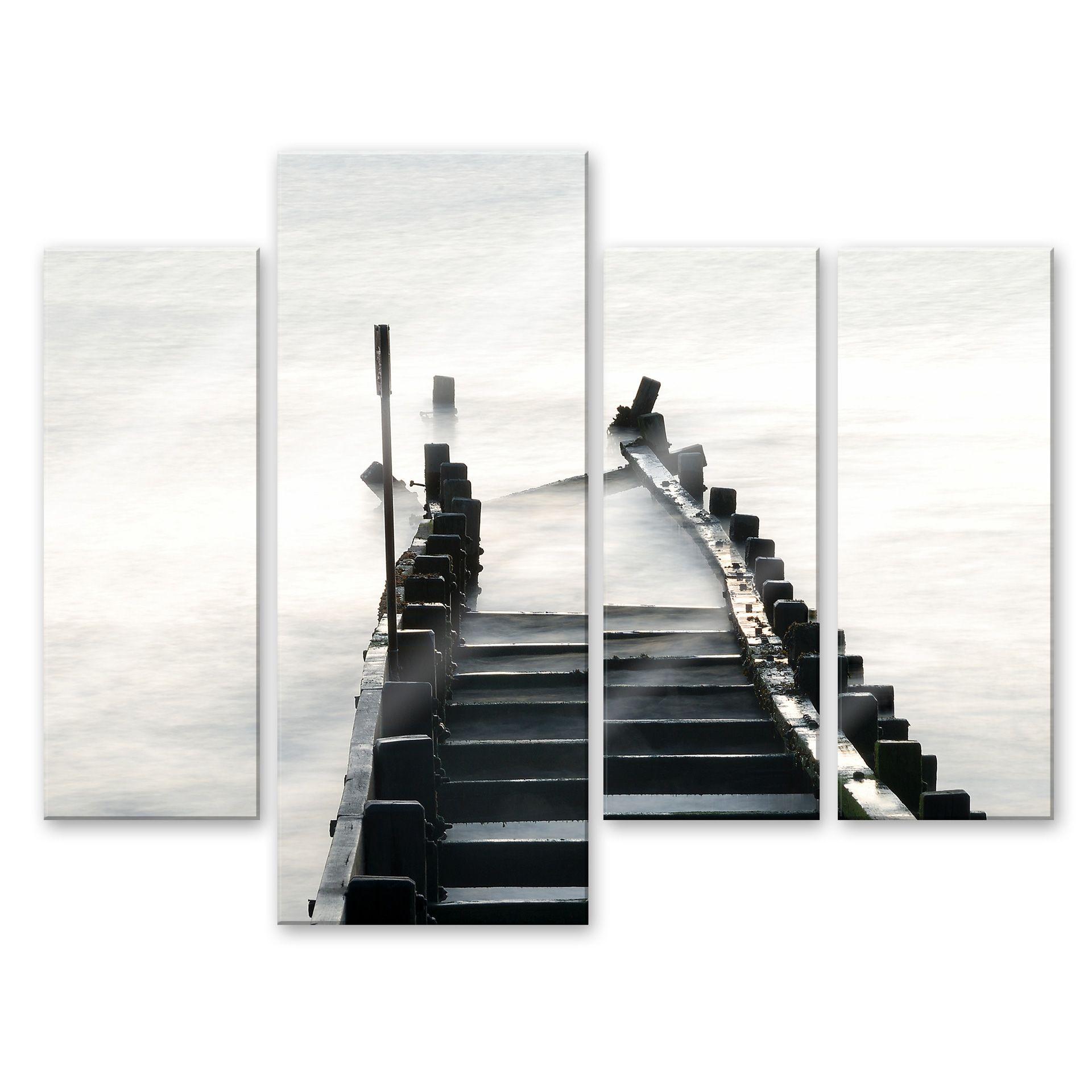 Akrylbillede Way to nowhere 02 (4-delt)