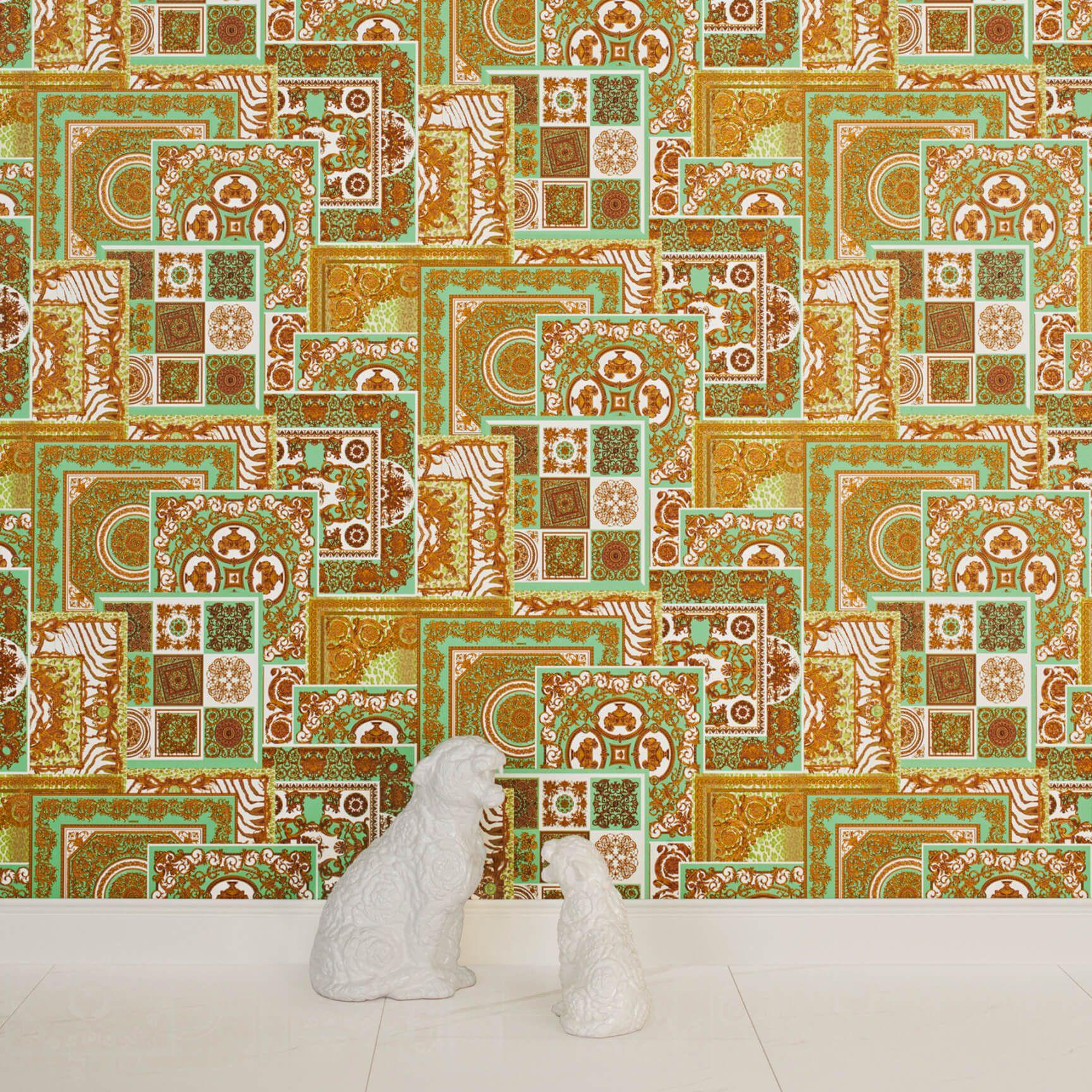 Versace wallpaper Vliestapete Decoupage Tapete met