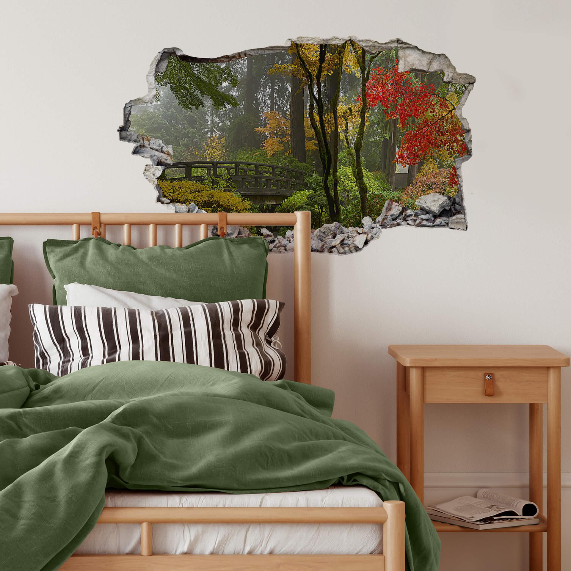 3D Wallsticker japansk have