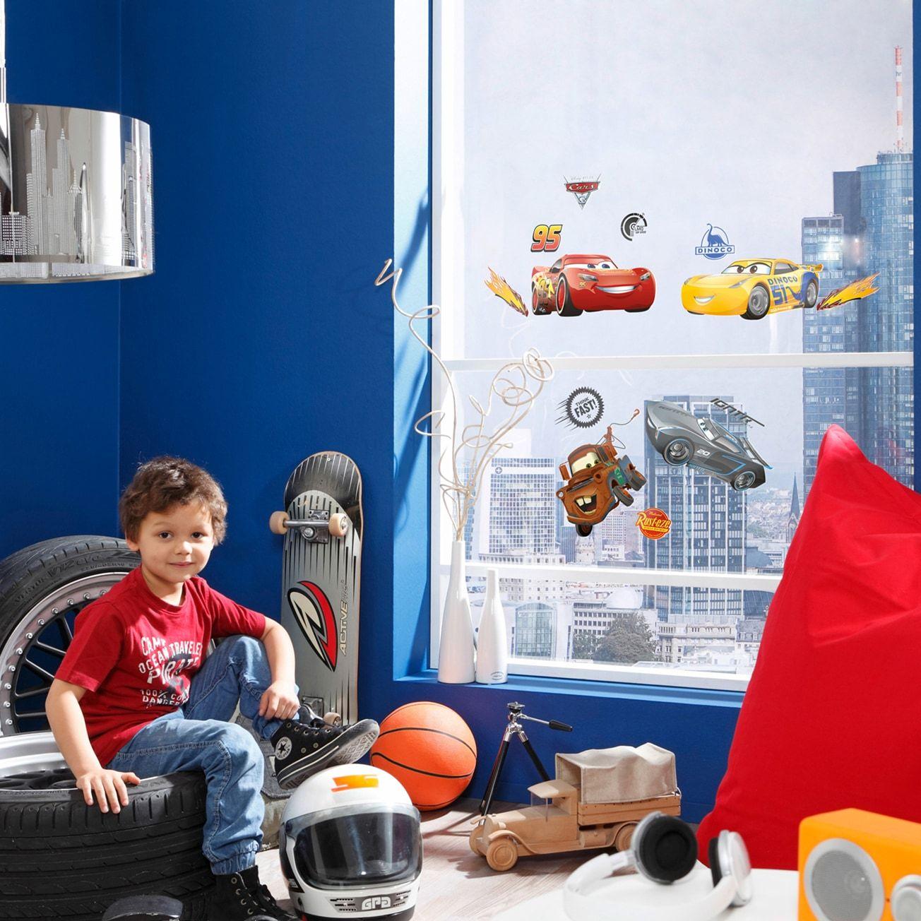 Vinduessticker Disney Cars 3, 14 dele