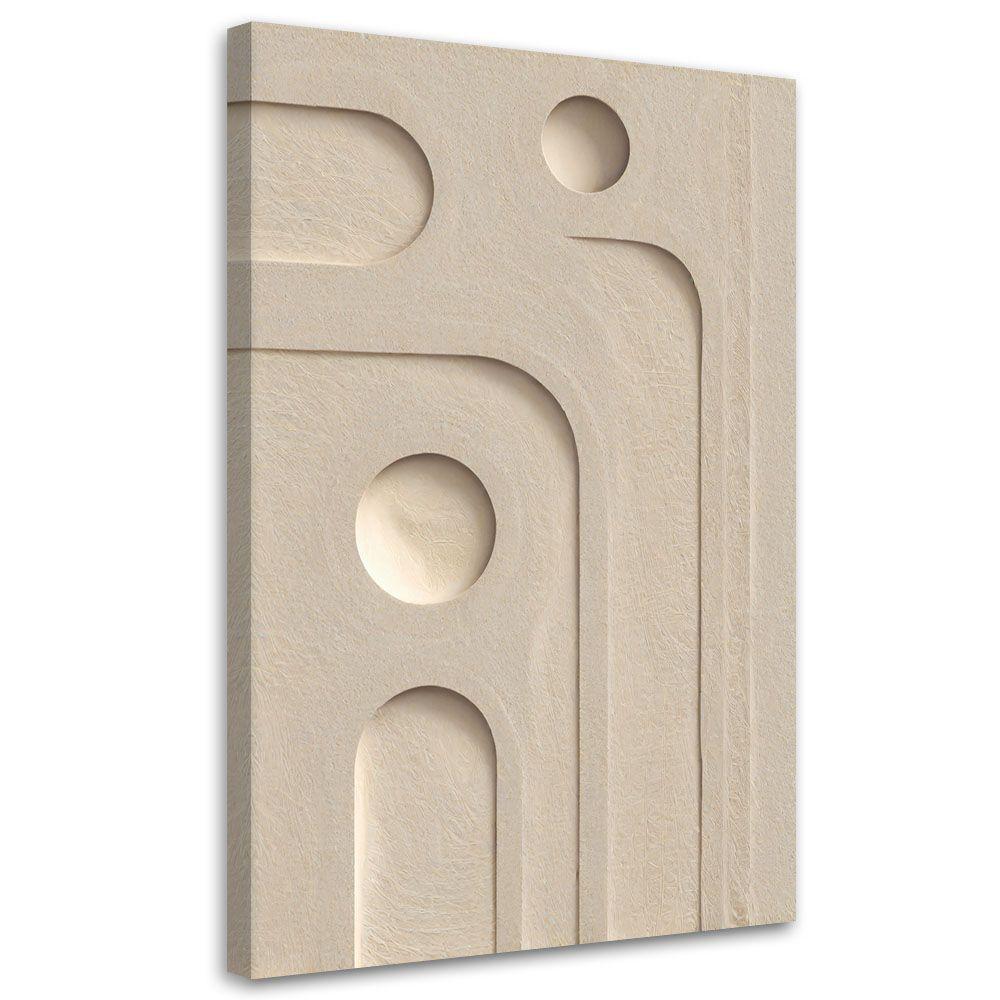Canvasbillede, Geometriske former