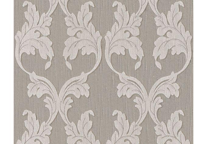 Architechts Paper Stoftapet Tessuto Grå beige, Silkegrå