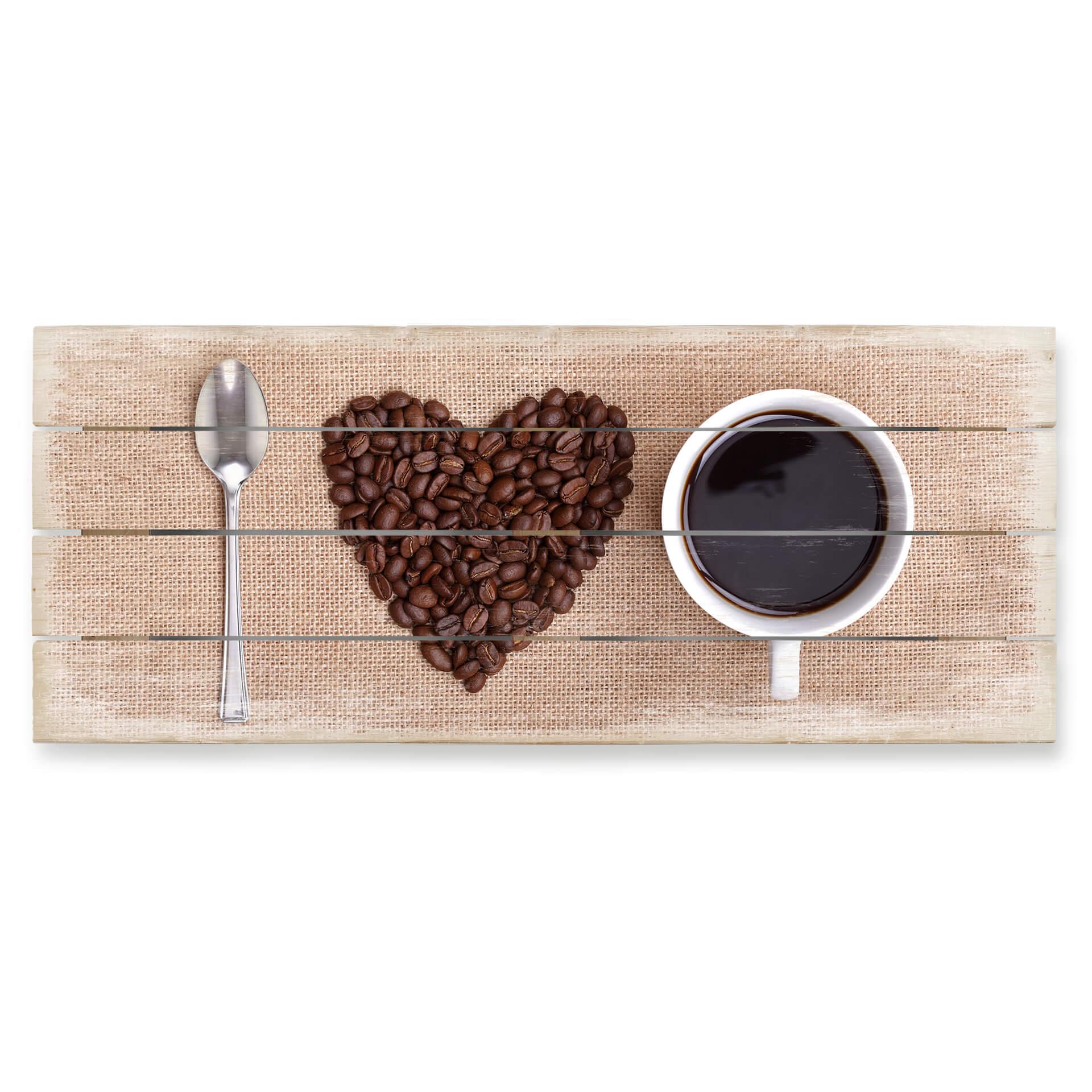 Hout I love Coffee - Panorama