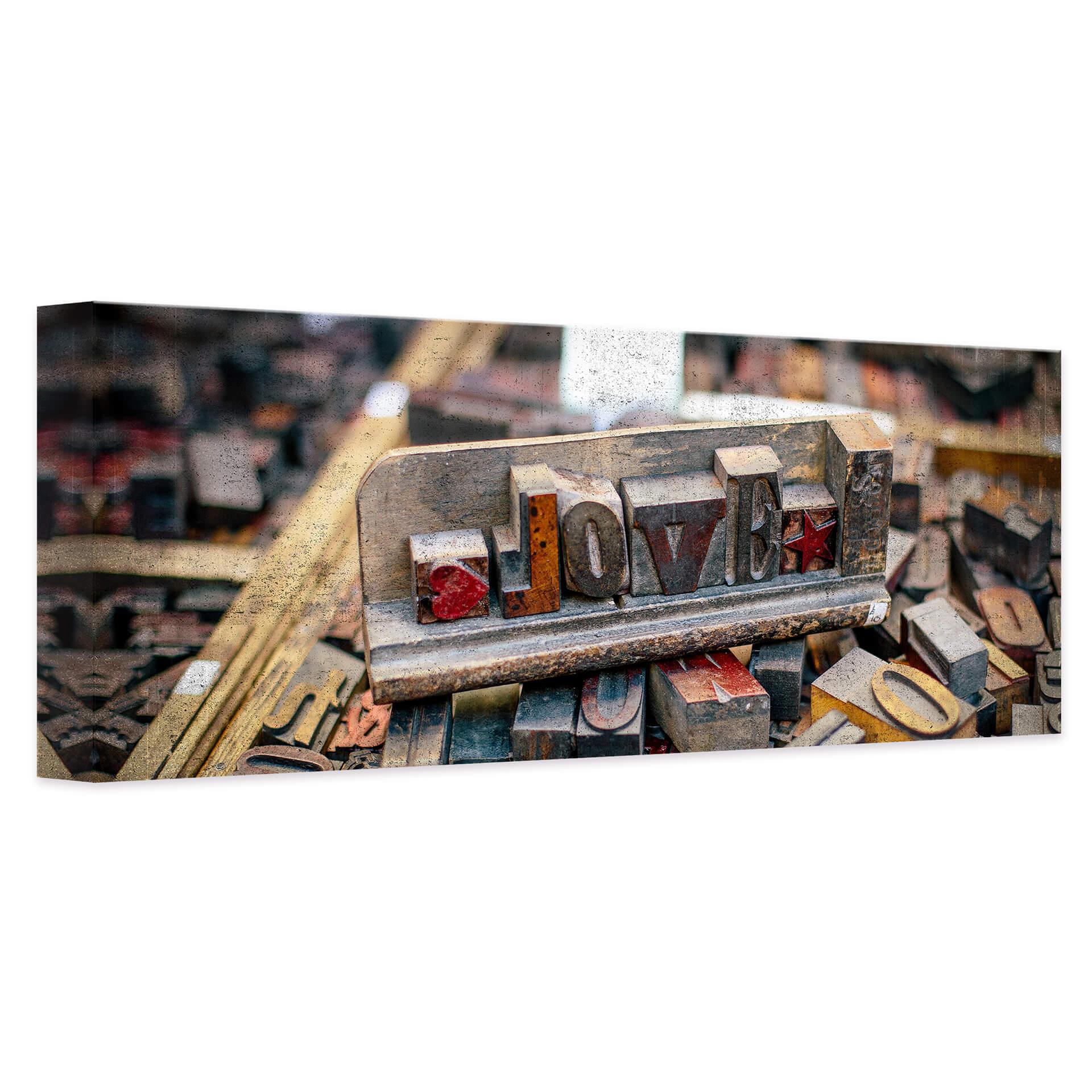 Forex Print Letter Love - Panorama