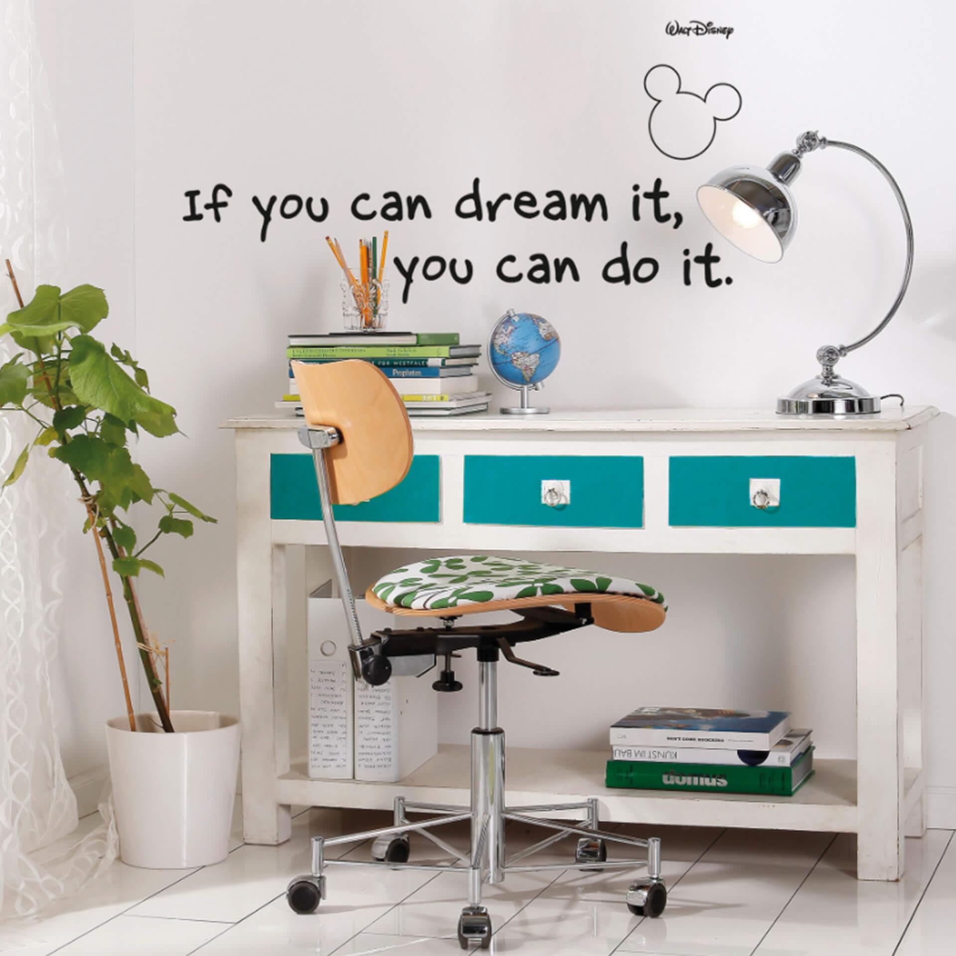 Muursticker You can do it!