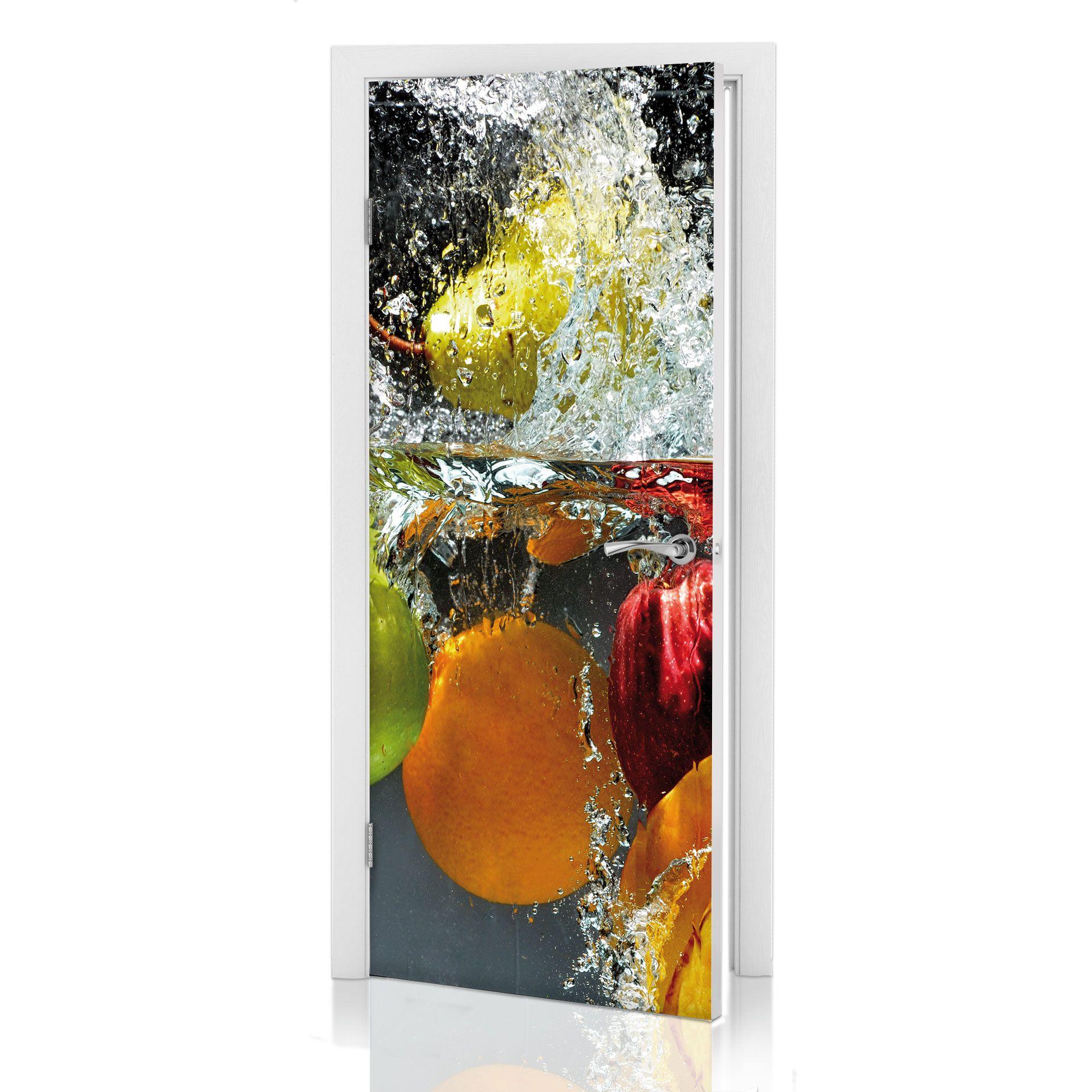 Türdesign Erfrischendes Obst 91x200 cm