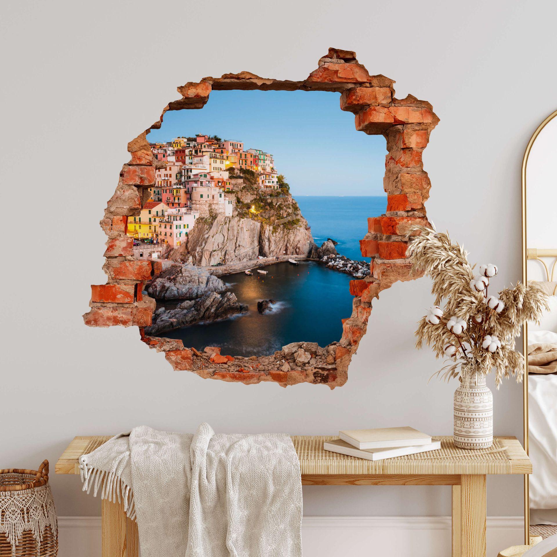 3D Wallsticker Colombo - Cinque Terre