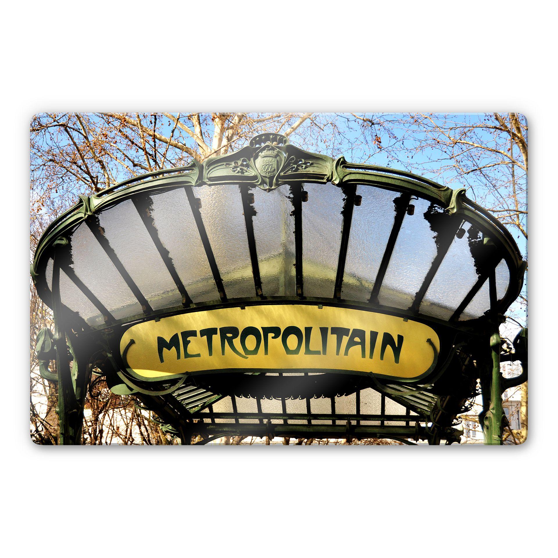 Stampa su vetro La metropolitana