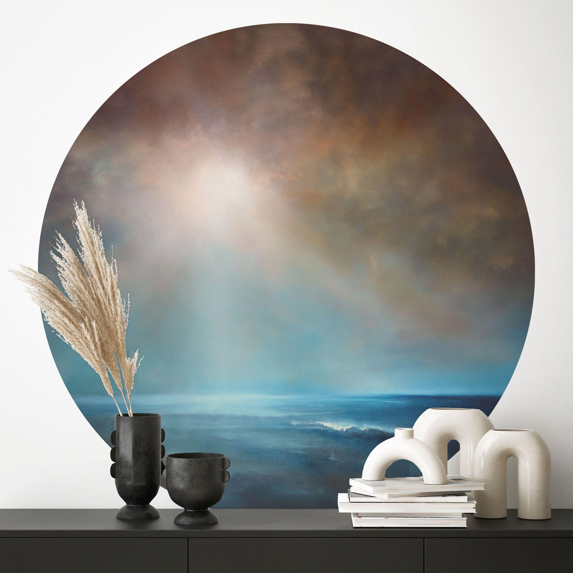 Vinilo decorativo Poder y silencio - Schmucker - Redondo