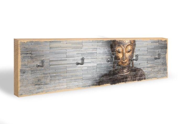 Sleutelbord Thailand Boeddha + 5 Haken