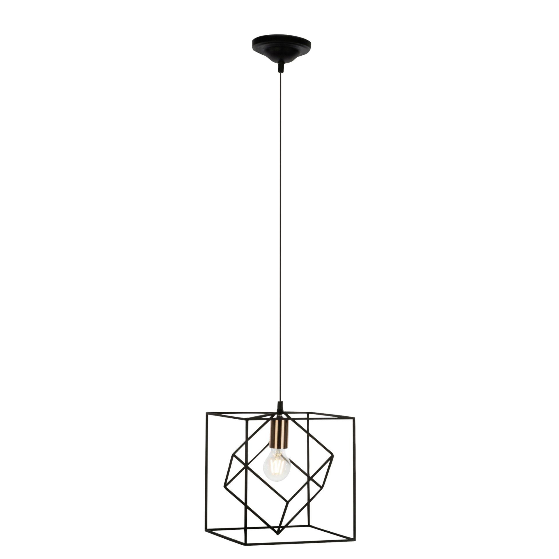 Pendelleuchte Simon, metallic, 149 x 25 cm, Metall Pendellampe, dimmbar