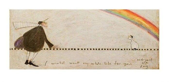 Plakat Sam Toft - I Would Wait My Whole Life For You Kunsttryk, Sam Toft (100 x 50 cm)