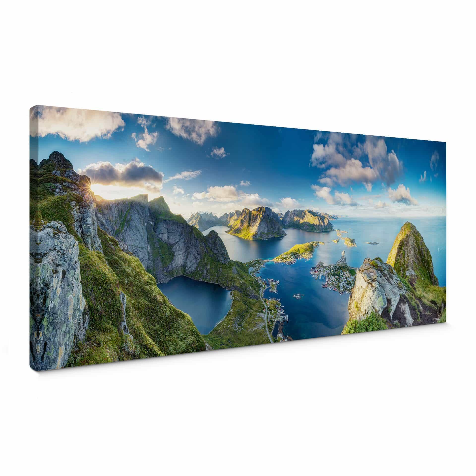 Canvasbillede - Roemmelt - Reinebringen - Panorama