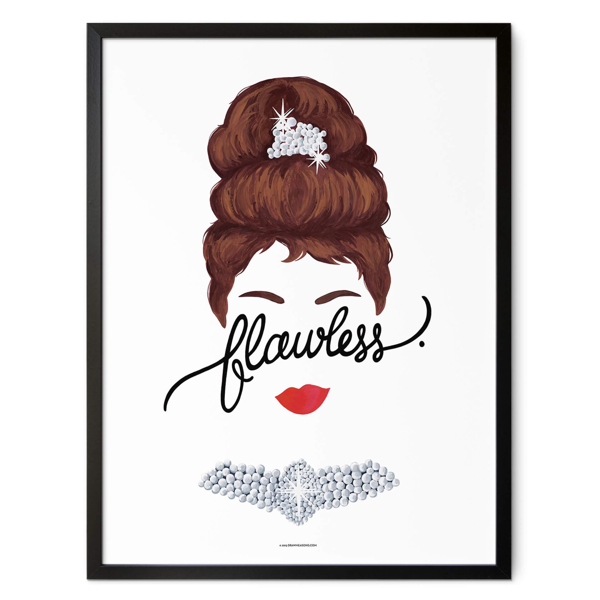 Póster Tohmé - Flawless Audrey