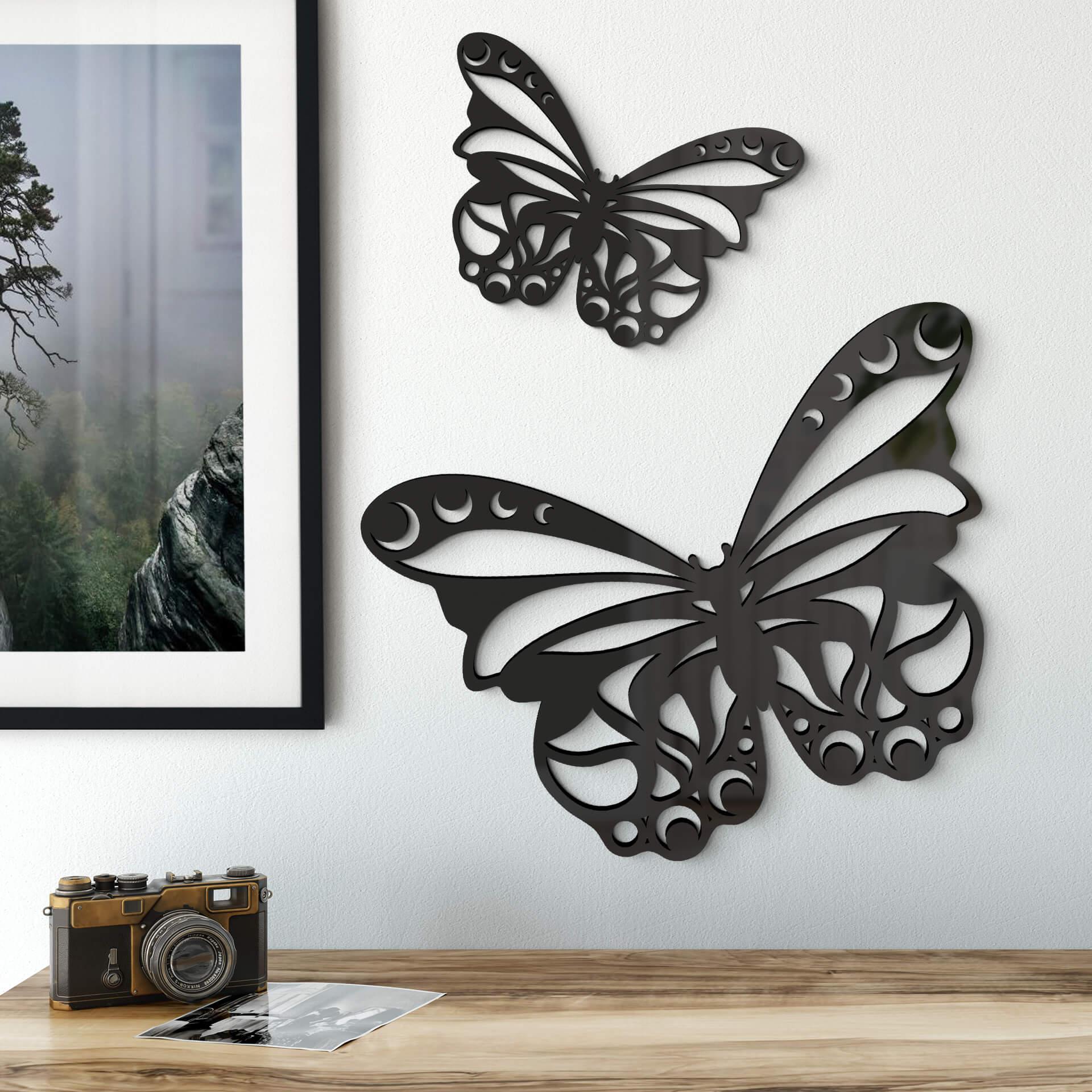 Decoración acrílica mariposa